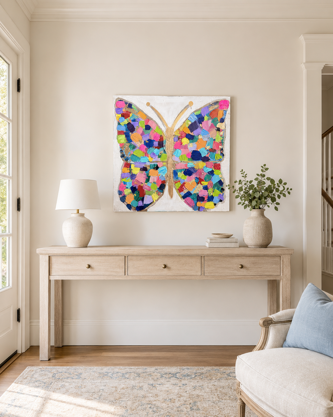 Butterfly Season - Colorful Original Painting