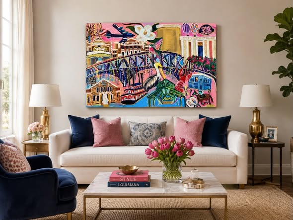 318 Daydream | Louisiana Cityscape Art