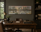 Delta First Light | Duck Landscape Diptych