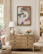 Gilded Egrets - Contemporary Colorful Southern Art